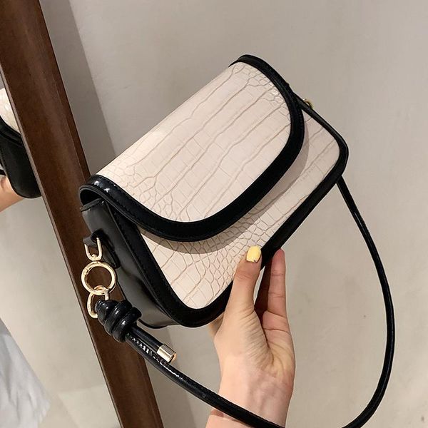 niche design crocodile pattern bag female fashion messenger shoulder square underarm dual use bags
niche design crocodile pattern bag female fashion messenger shoulder square underarm dual use bags