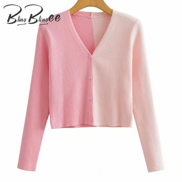 women's knits & tees blingblingee pink patchwork women knit cardigan summer autumn v neck button front slim cropped sweaters female 20, White
women's knits & tees blingblingee pink patchwork women knit cardigan summer autumn v neck button front slim cropped sweaters female 20, White
