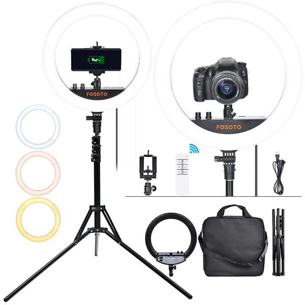cell phone mounts & holders fosoto ft-240rl 14 inch pographic lighting 3000-6000k ring lamp camera led light with tripod and remote for make
cell phone mounts & holders fosoto ft-240rl 14 inch pographic lighting 3000-6000k ring lamp camera led light with tripod and remote for make