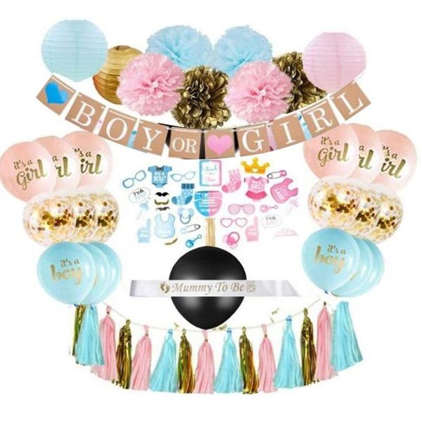 party decoration boy or girl gender reveal set balloons arch garland kit foil metallic fringe curtains balloon
party decoration boy or girl gender reveal set balloons arch garland kit foil metallic fringe curtains balloon