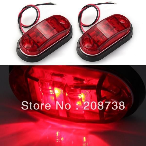 car headlights 1 pair truck trailer piranha led side marker blinker light lamp bulb red 24v
car headlights 1 pair truck trailer piranha led side marker blinker light lamp bulb red 24v