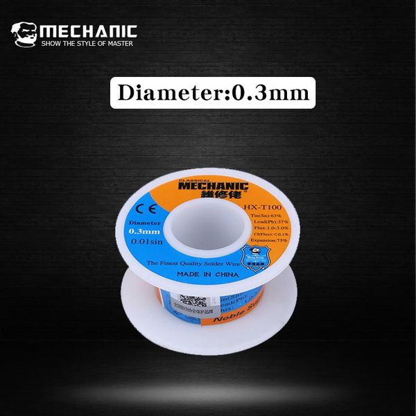 tin lead rosin core solder wire 0.3mm 0.4mm 0.5mm 0.6mm 0.8mm 1.0mm reel welding line pcb repair cell phone repairing tools
tin lead rosin core solder wire 0.3mm 0.4mm 0.5mm 0.6mm 0.8mm 1.0mm reel welding line pcb repair cell phone repairing tools