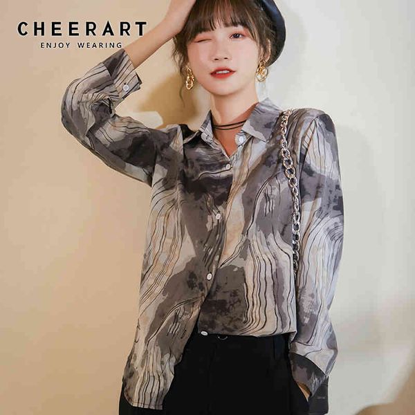 ink wash painting aesthetic shirt vintage and blouse women long sleeve button up fall korean fashion 210427, White
ink wash painting aesthetic shirt vintage and blouse women long sleeve button up fall korean fashion 210427, White