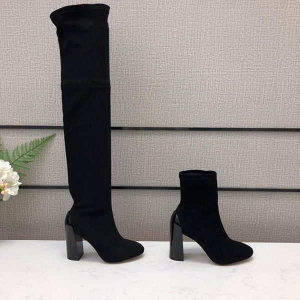 boots plus size 34-41 women's classic winter stretch fabric genuine leather shoes mature over-the-knee ladies boot, Black
boots plus size 34-41 women's classic winter stretch fabric genuine leather shoes mature over-the-knee ladies boot, Black
