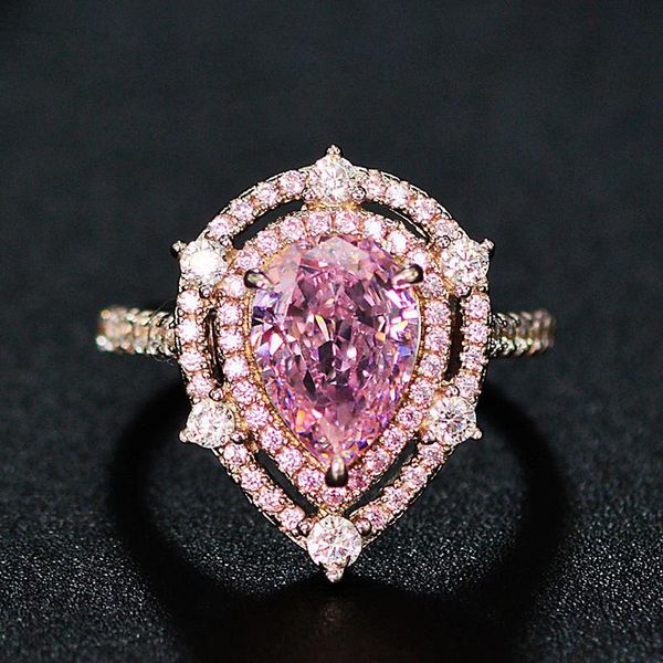 luxury real silver 925 rings 7*10mm water drop lab moissanite pink quartz gemstone wedding ring fine jewelry for women cluster, Golden;silver
luxury real silver 925 rings 7*10mm water drop lab moissanite pink quartz gemstone wedding ring fine jewelry for women cluster, Golden;silver