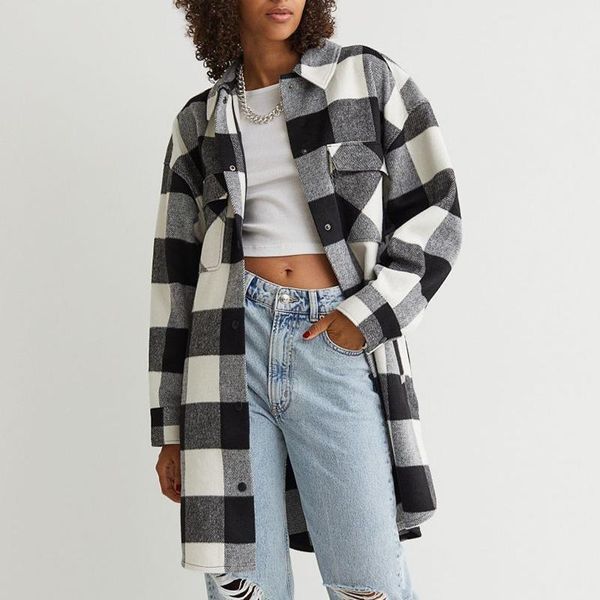women's wool & blends ailegogo autumn winter women long plaid woolen coat with belt streetwear female ins black white warm jacket ladie
women's wool & blends ailegogo autumn winter women long plaid woolen coat with belt streetwear female ins black white warm jacket ladie