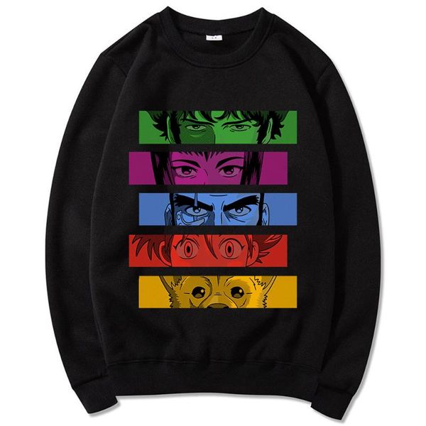 men's hoodies & sweatshirts classic japanese anime movie cowboy bebop funny too good bad harajuku hoodie men spring retro streetwear pu, Black
men's hoodies & sweatshirts classic japanese anime movie cowboy bebop funny too good bad harajuku hoodie men spring retro streetwear pu, Black