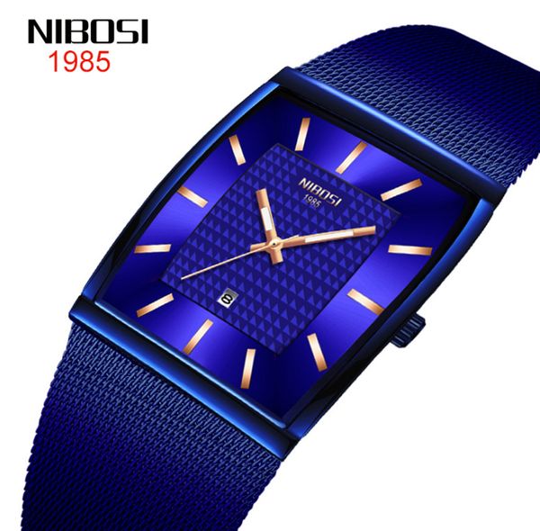 nibosi fashion style students watch calendar quartz mens watches stainless steel mesh strap wristwatches, Slivery;brown
nibosi fashion style students watch calendar quartz mens watches stainless steel mesh strap wristwatches, Slivery;brown