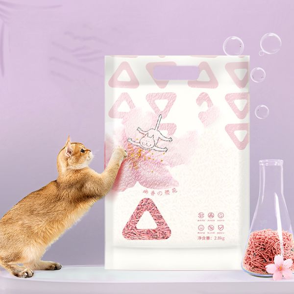 mixed sand tofu bentonite cat litter swelling scientific ratio 2.8kg/6.2 pounds green tea plant deodorization low dust xg0063
mixed sand tofu bentonite cat litter swelling scientific ratio 2.8kg/6.2 pounds green tea plant deodorization low dust xg0063