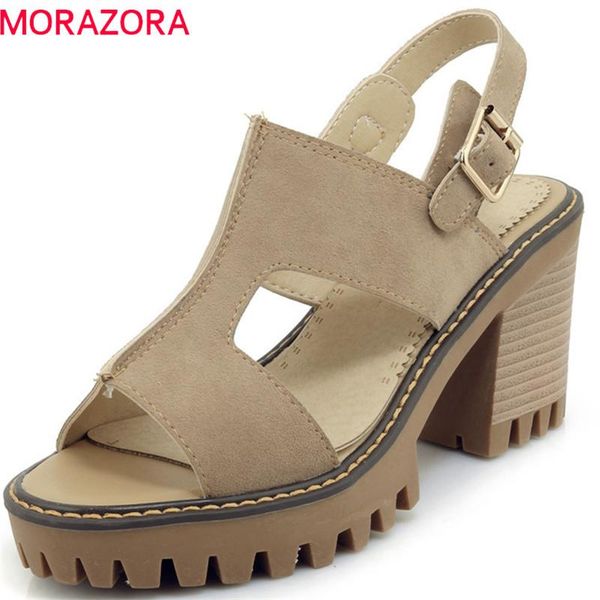 arrival fashion flock punk platform shoes simple buckle casual summer peep toe square heel women sandals, Black
arrival fashion flock punk platform shoes simple buckle casual summer peep toe square heel women sandals, Black