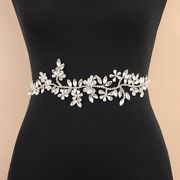 wedding sashes trixy sh239 silver diamond belt big rhinestone wholesale bridal applique jewelry, White
wedding sashes trixy sh239 silver diamond belt big rhinestone wholesale bridal applique jewelry, White