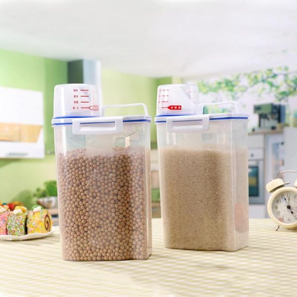 storage bottles & jars kitchen millet barrels of grains tank dry goods plastic moisture-proof food sealed fresh-keeping box
storage bottles & jars kitchen millet barrels of grains tank dry goods plastic moisture-proof food sealed fresh-keeping box