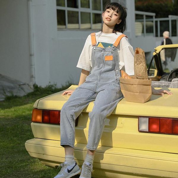 young lady fashion jeans 2021 spring summer cotton jumpsuit with pockets women denim overalls women's, Blue
young lady fashion jeans 2021 spring summer cotton jumpsuit with pockets women denim overalls women's, Blue