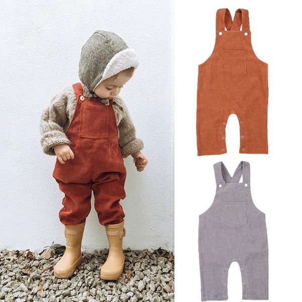 jumpsuits focusnorm autumn baby girls boys overalls rompers solid pocket sleeveless button straight pants 2 colors 0-24m, Blue
jumpsuits focusnorm autumn baby girls boys overalls rompers solid pocket sleeveless button straight pants 2 colors 0-24m, Blue