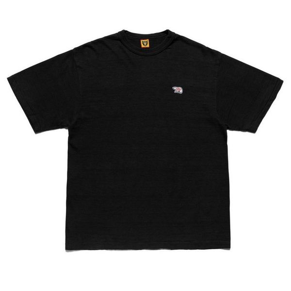 base 21ss human made polar bear embroidered solid thick slubby cotton loose round neck t-shirt, White;black
base 21ss human made polar bear embroidered solid thick slubby cotton loose round neck t-shirt, White;black