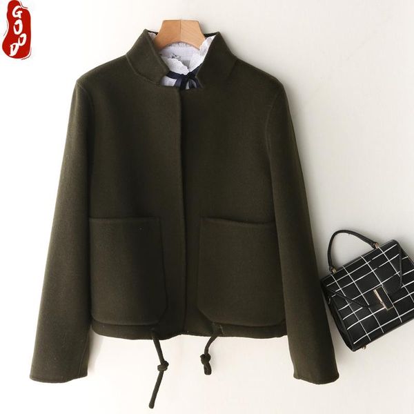 winter 100% wool coat women autumn clothes 2021 elegant vintage cashmere jacket ladies short woolen jackets hiver lw1617 women's & blen, Black
winter 100% wool coat women autumn clothes 2021 elegant vintage cashmere jacket ladies short woolen jackets hiver lw1617 women's & blen, Black