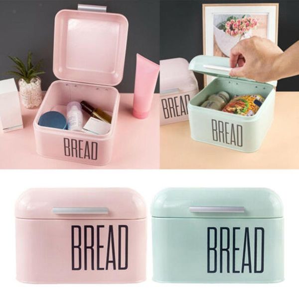 storage bottles & jars durable metal bread box kitchen bin container with lid for bakery restaurant dnj998
storage bottles & jars durable metal bread box kitchen bin container with lid for bakery restaurant dnj998