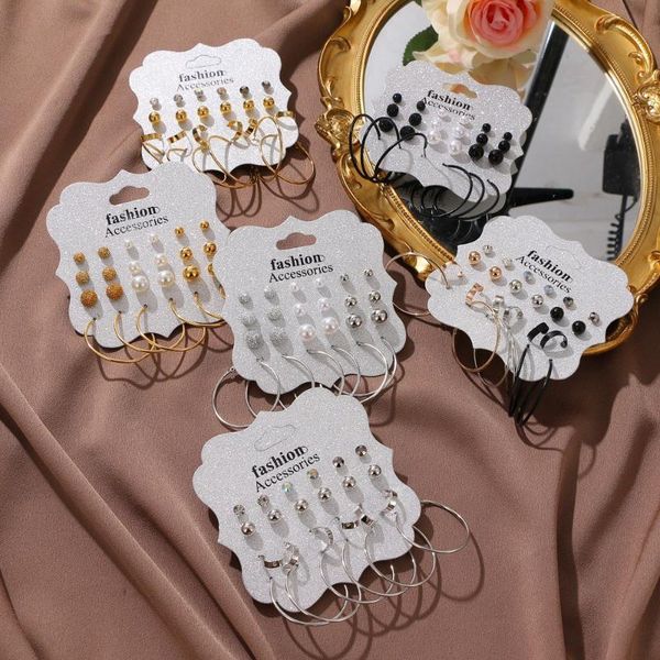 hoop & huggie vkme fashion gold earrings set for women geometirc metal circle pearl stud earring brincos 2021 trend jewelry gift, Golden;silver
hoop & huggie vkme fashion gold earrings set for women geometirc metal circle pearl stud earring brincos 2021 trend jewelry gift, Golden;silver