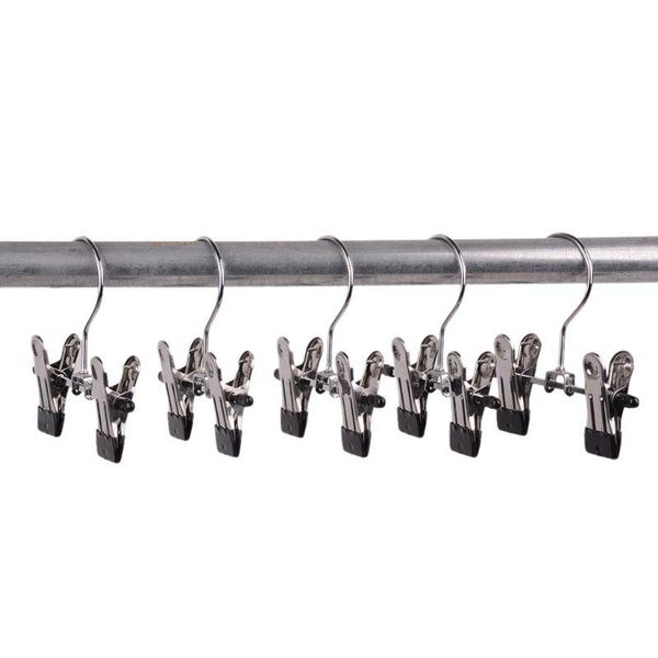 6pcs adjustable stainless steel shoe rack pants folder boot hanger holder portable travel laundry hook hanging clothes sock clip hangers & r
6pcs adjustable stainless steel shoe rack pants folder boot hanger holder portable travel laundry hook hanging clothes sock clip hangers & r