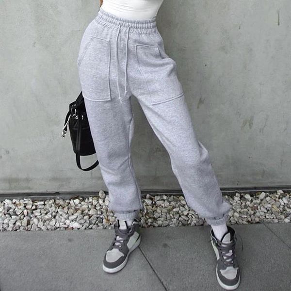 running pants women sweatpants high waist gym stretch sports casual ladies girls drawstring long joggers baggy trousers, Black;blue
running pants women sweatpants high waist gym stretch sports casual ladies girls drawstring long joggers baggy trousers, Black;blue