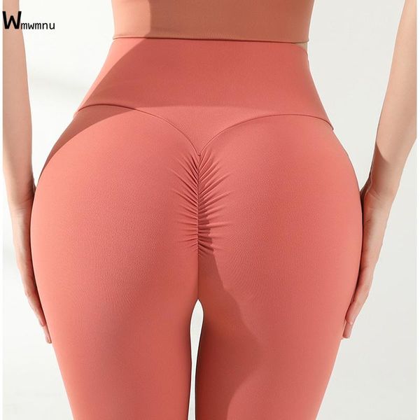 gym sportswear fitness leggings peach hip nude sports pants women elastic high waist stretch slim tights ladies women's, Black
gym sportswear fitness leggings peach hip nude sports pants women elastic high waist stretch slim tights ladies women's, Black