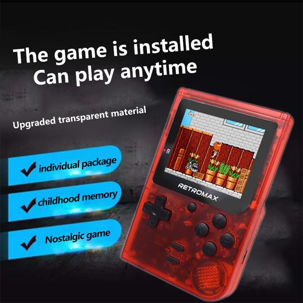 transparent upgrade portable handheld nostalgic handle mini video game console players retro 8 bit 400 in 1 plus av out cable 3.0 inch color
transparent upgrade portable handheld nostalgic handle mini video game console players retro 8 bit 400 in 1 plus av out cable 3.0 inch color