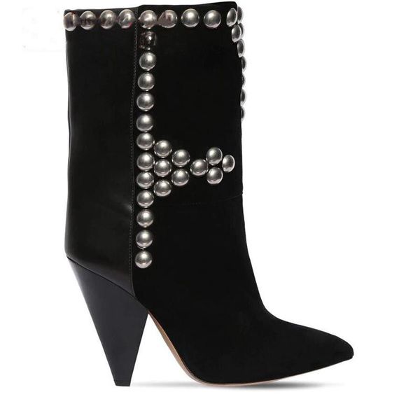boots pointed toe cowboy botas mujer studded ankle for women black suede shoes woman high heels femmes chaussures
boots pointed toe cowboy botas mujer studded ankle for women black suede shoes woman high heels femmes chaussures