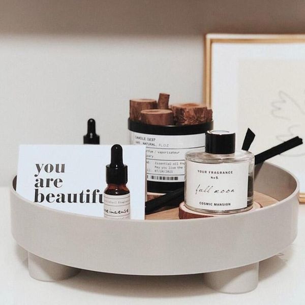 round tray storage box home decor perfume holder trays decorative organizer cosmetics candle for bathroom living room kitchen & organization
round tray storage box home decor perfume holder trays decorative organizer cosmetics candle for bathroom living room kitchen & organization
