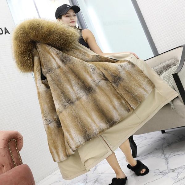 women's fur & faux 2021 waterproof real liner raccoon collar hooded thick warmreal jacket women parka coat, Black
women's fur & faux 2021 waterproof real liner raccoon collar hooded thick warmreal jacket women parka coat, Black