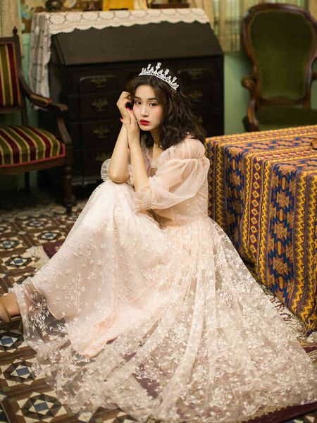 casual dresses original design spring summer women vintage elegant slim lady romantic sweet lolita embroidery mesh long dress wqug, Black;gray
casual dresses original design spring summer women vintage elegant slim lady romantic sweet lolita embroidery mesh long dress wqug, Black;gray
