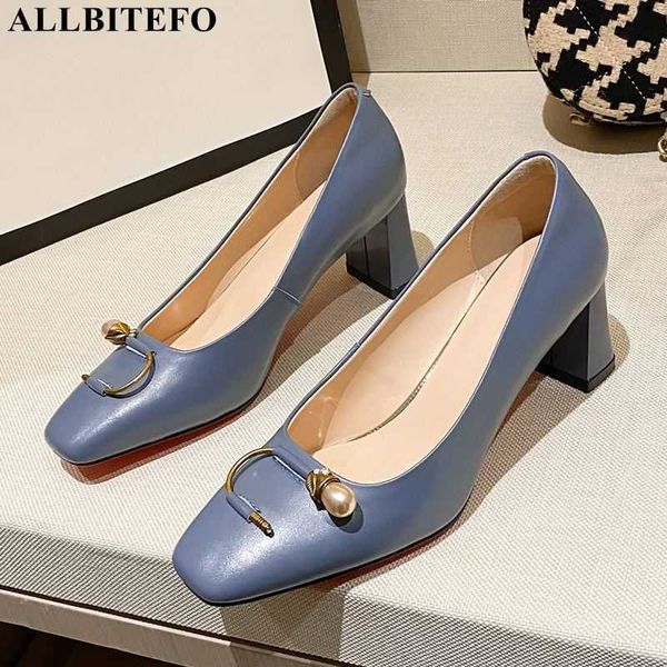 allbitefo soft genuine leather women heels shoes fashion thick heel high heel shoes high heels women pumps kitten heels 210611, Black
allbitefo soft genuine leather women heels shoes fashion thick heel high heel shoes high heels women pumps kitten heels 210611, Black