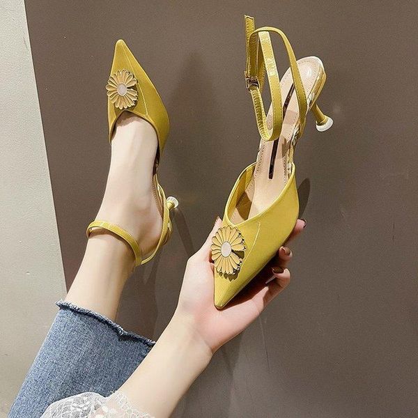 sandals crystal closed toe daisy gladiator women buckle strap stilletto glass high heels sandalias sunflower femmes sandales, Black
sandals crystal closed toe daisy gladiator women buckle strap stilletto glass high heels sandalias sunflower femmes sandales, Black