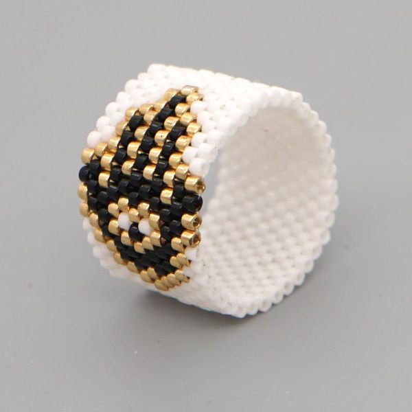 go2boho 2021 miyuki beadwork rings turkish evil eye for women hamsa hand anillos handwoven lucky jewelry friends gift cluster, Golden;silver
go2boho 2021 miyuki beadwork rings turkish evil eye for women hamsa hand anillos handwoven lucky jewelry friends gift cluster, Golden;silver
