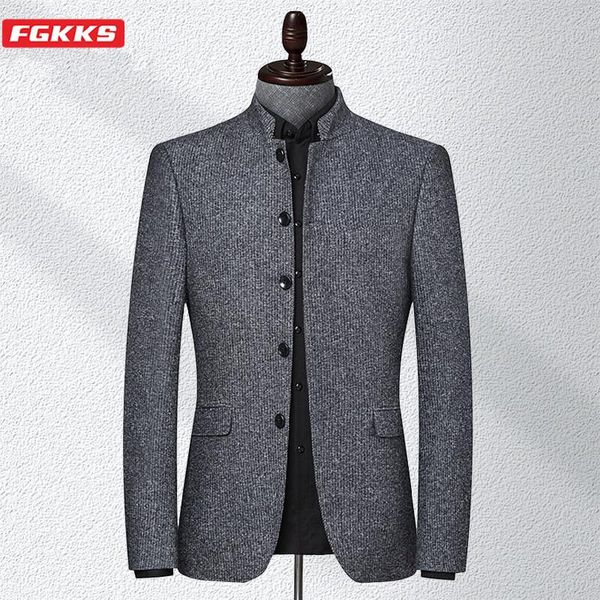 men blazers built pocket men's casual comfortable fabric wild suit fashion slim fit retro coat male suits &, White;black
men blazers built pocket men's casual comfortable fabric wild suit fashion slim fit retro coat male suits &, White;black