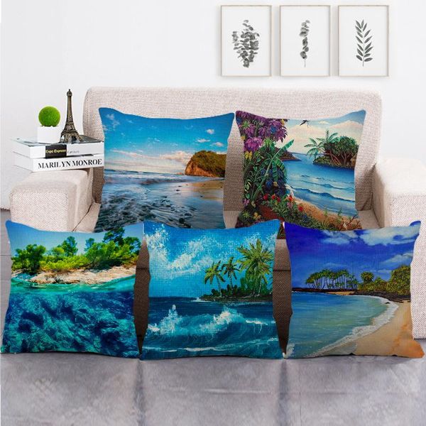 cushion/decorative pillow seaside beach landscape printing cushion covers linen pillowcase sofa car cover home decor
cushion/decorative pillow seaside beach landscape printing cushion covers linen pillowcase sofa car cover home decor