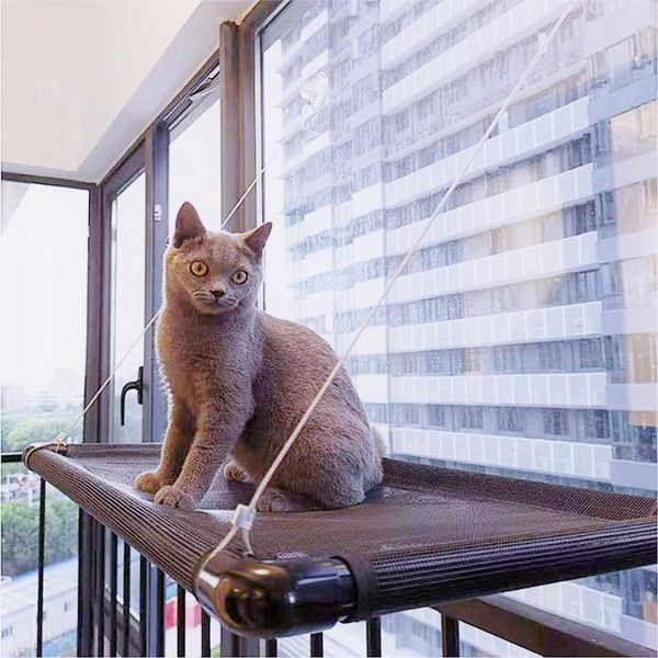 cat hammock breathable hanging beds for kitten wall-mounted cats tower with sucker windowsill pet mesh resting seat bearing 35kg & furniture
cat hammock breathable hanging beds for kitten wall-mounted cats tower with sucker windowsill pet mesh resting seat bearing 35kg & furniture