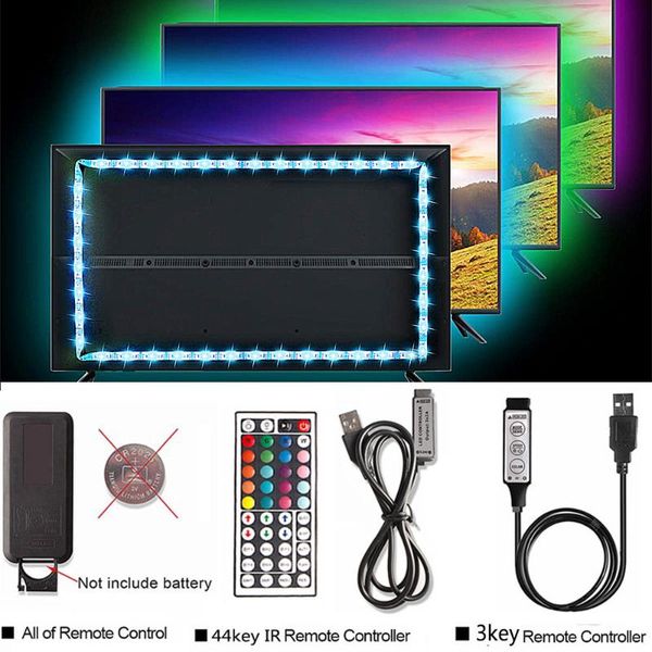 strips 50cm 1m 2m 3m bluetooth usb rgb led strip light dc 5v neon ribbon tira tape tv background lighting + remote controller
strips 50cm 1m 2m 3m bluetooth usb rgb led strip light dc 5v neon ribbon tira tape tv background lighting + remote controller