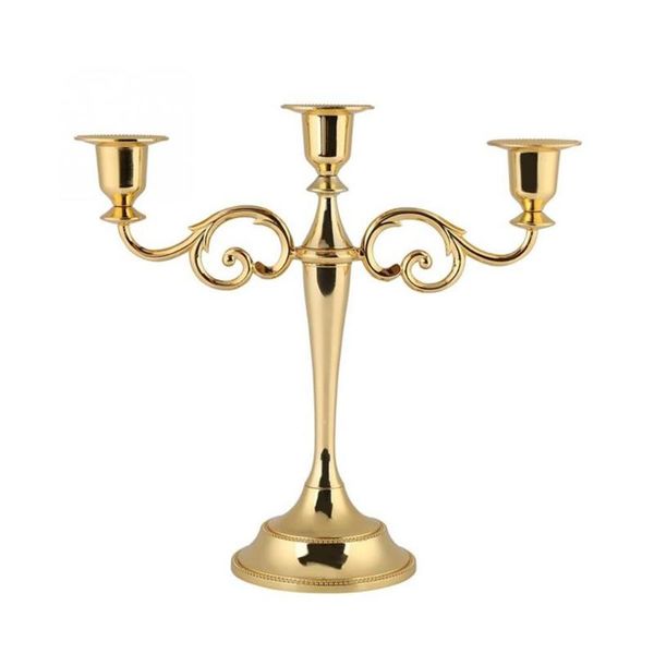 candle holders european zinc alloy holder three-headed candlestick home table decoration golden silver black bronze romantic candelabrum 
candle holders european zinc alloy holder three-headed candlestick home table decoration golden silver black bronze romantic candelabrum