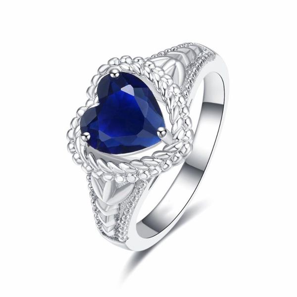 wedding rings hainon fashion silver color finger ring dark blue crystal simple heart for women engagement jewelry gifts, Slivery;golden
wedding rings hainon fashion silver color finger ring dark blue crystal simple heart for women engagement jewelry gifts, Slivery;golden