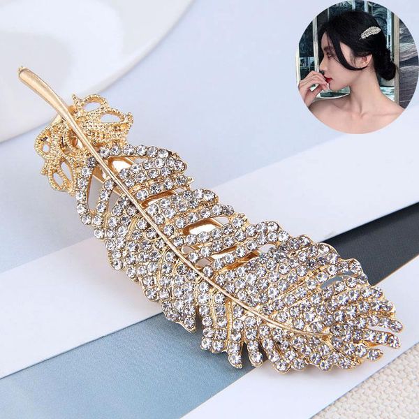 hair clips & barrettes fashion crystal clip snap button pins for women sweet feather hairpin jewelry lady barrette stick, Golden;silver
hair clips & barrettes fashion crystal clip snap button pins for women sweet feather hairpin jewelry lady barrette stick, Golden;silver