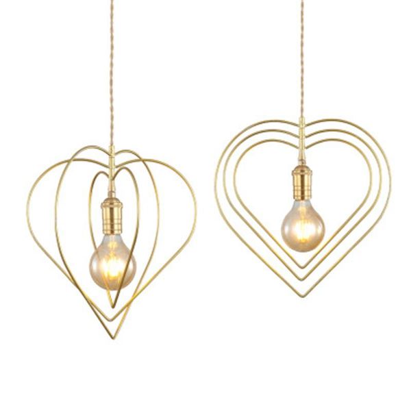 pendant lamps northern european style simple restaurant small lamp creative corridor porch balcony floating window love shaped brass iron
pendant lamps northern european style simple restaurant small lamp creative corridor porch balcony floating window love shaped brass iron
