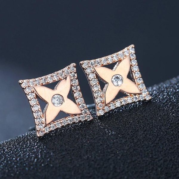 stud dainty female crystal square earrings rose gold silver color earring cute white zircon flower wedding for women, Golden;silver
stud dainty female crystal square earrings rose gold silver color earring cute white zircon flower wedding for women, Golden;silver