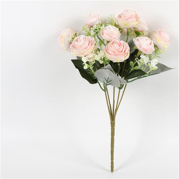 high-end simulation camellia rose table decoration silk flower arrangement bouquet home wedding decorative flowers & wreaths
high-end simulation camellia rose table decoration silk flower arrangement bouquet home wedding decorative flowers & wreaths