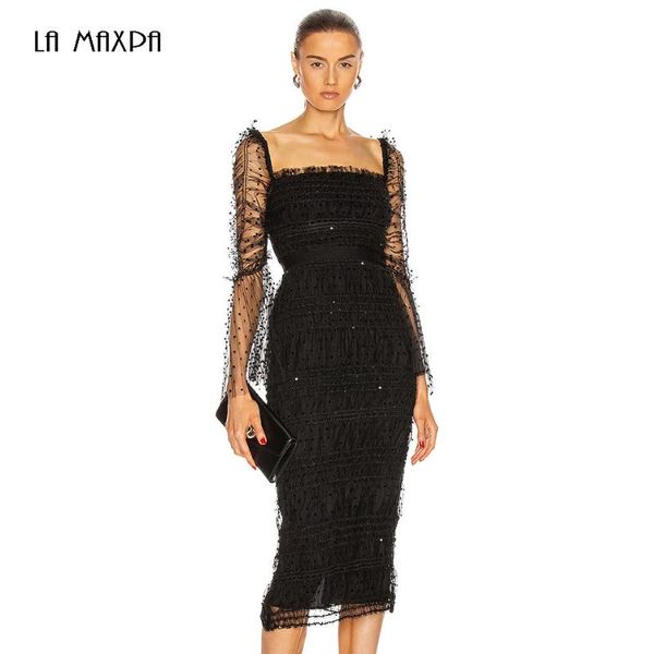 casual dresses 2021 arrival lace square neck tube black retro long-sleeved mid-length bandage dress nightclub prom runway, Black;gray
casual dresses 2021 arrival lace square neck tube black retro long-sleeved mid-length bandage dress nightclub prom runway, Black;gray
