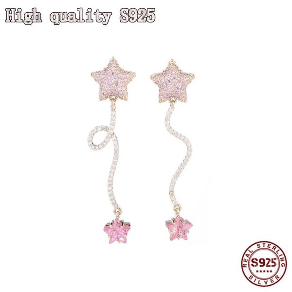 dangle & chandelier s925 silver needle earrings long personalized asymmetric design simple crystal pentagonal star women's
dangle & chandelier s925 silver needle earrings long personalized asymmetric design simple crystal pentagonal star women's