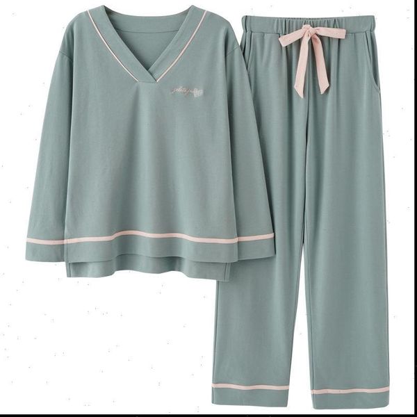 pajamas cotton set korean womens sleepwears clothes home lounge wear pijama hombre long sleeve pyjamas, Black;red
pajamas cotton set korean womens sleepwears clothes home lounge wear pijama hombre long sleeve pyjamas, Black;red