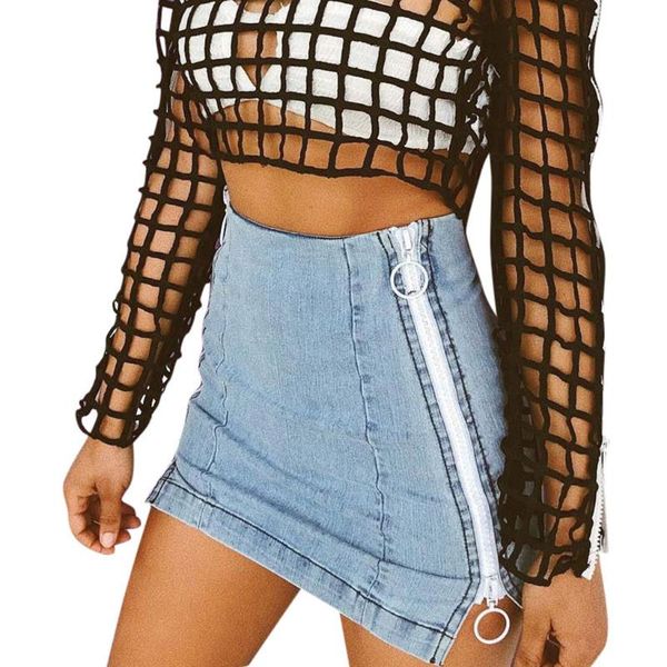 skirts 2021 summer plus size shorts women's denim mini skirt w425, Black
skirts 2021 summer plus size shorts women's denim mini skirt w425, Black