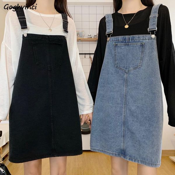 sleeveless dress women mini denim dresses womens student all-match chic ulzzang clothing ladies ins fashion designer casual, Black;gray
sleeveless dress women mini denim dresses womens student all-match chic ulzzang clothing ladies ins fashion designer casual, Black;gray