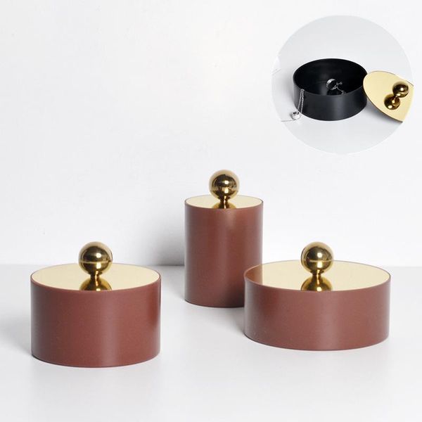 storage boxes & bins nordic style jewelry box creative round container case earrings ring multi-function
storage boxes & bins nordic style jewelry box creative round container case earrings ring multi-function