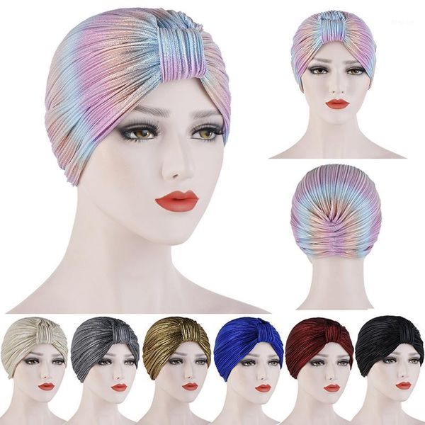 women metallic pleated turban shiny hijab head wrap beanie hat muslim chemo cap fashion designs solid headwear hair accessories1
women metallic pleated turban shiny hijab head wrap beanie hat muslim chemo cap fashion designs solid headwear hair accessories1